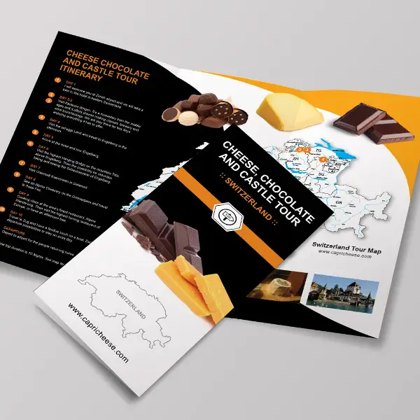Chocolate and Cheese Tour Brochure